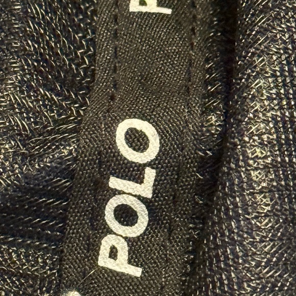 Polo by Ralph Lauren Navy Blue Chino Fabric Baseball Cap Hat NWT - Picture 9 of 9